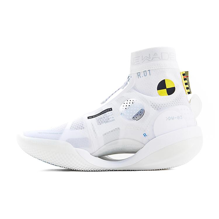 

Баскетбольные кроссовки LINING WOW 9 Женские Высокие Белые 35.5