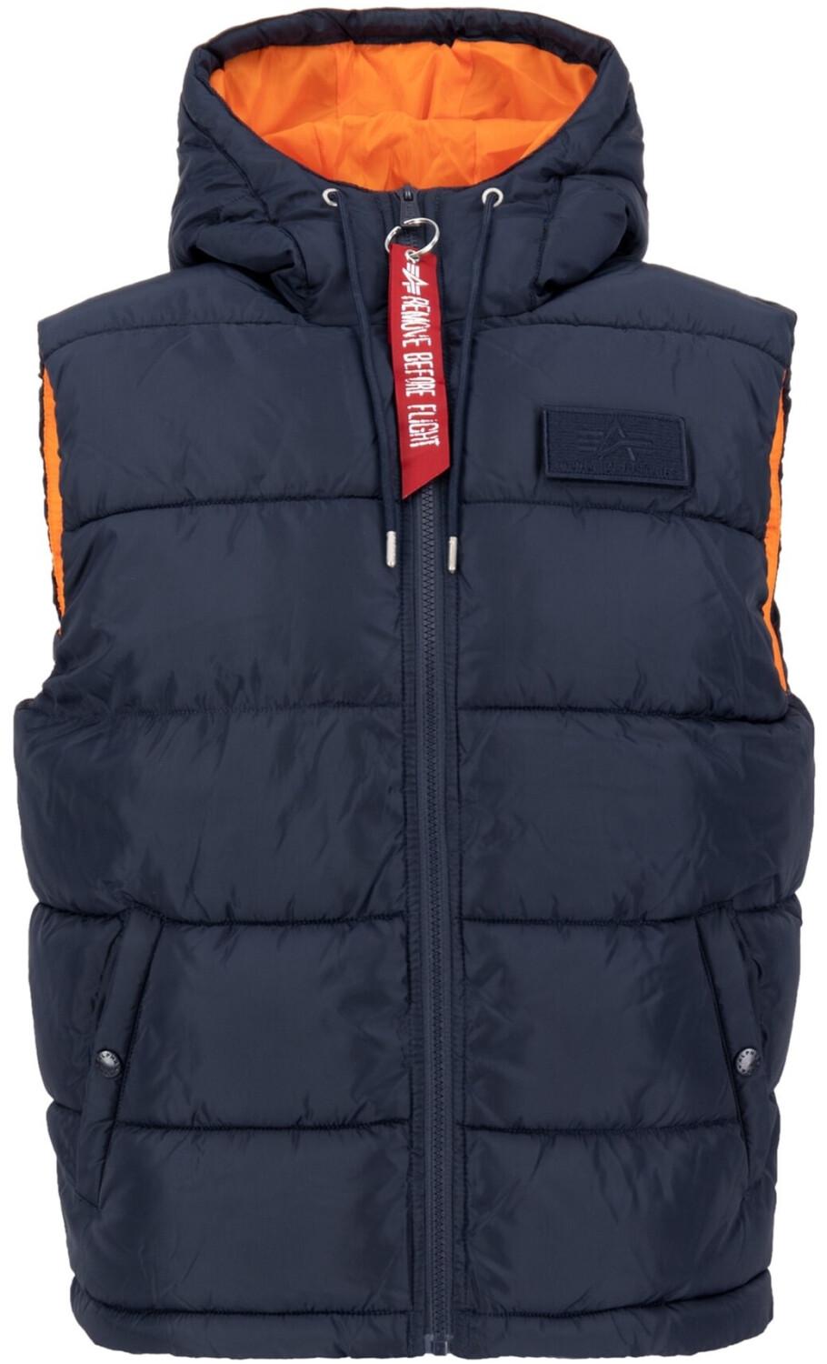 

Зимняя куртка Alpha Industries Hooded Puffer Vest (118110) реп.синий L