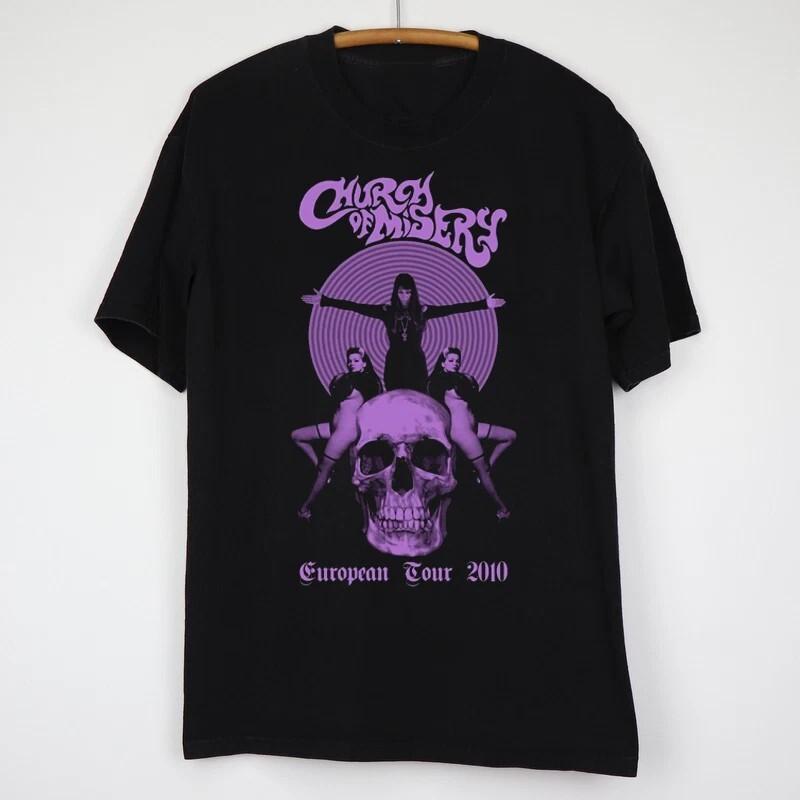 Church Of Misery Band T-shirt Unisex Cotton Tee Gift For Fan All size DM07 Unisex T-Shirt M