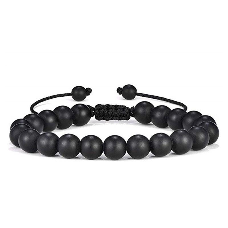 JYL TS Bracelet OM Symbol Yoga Style Enhances Spiritual Connection & Peace frosted яичная скорлупа