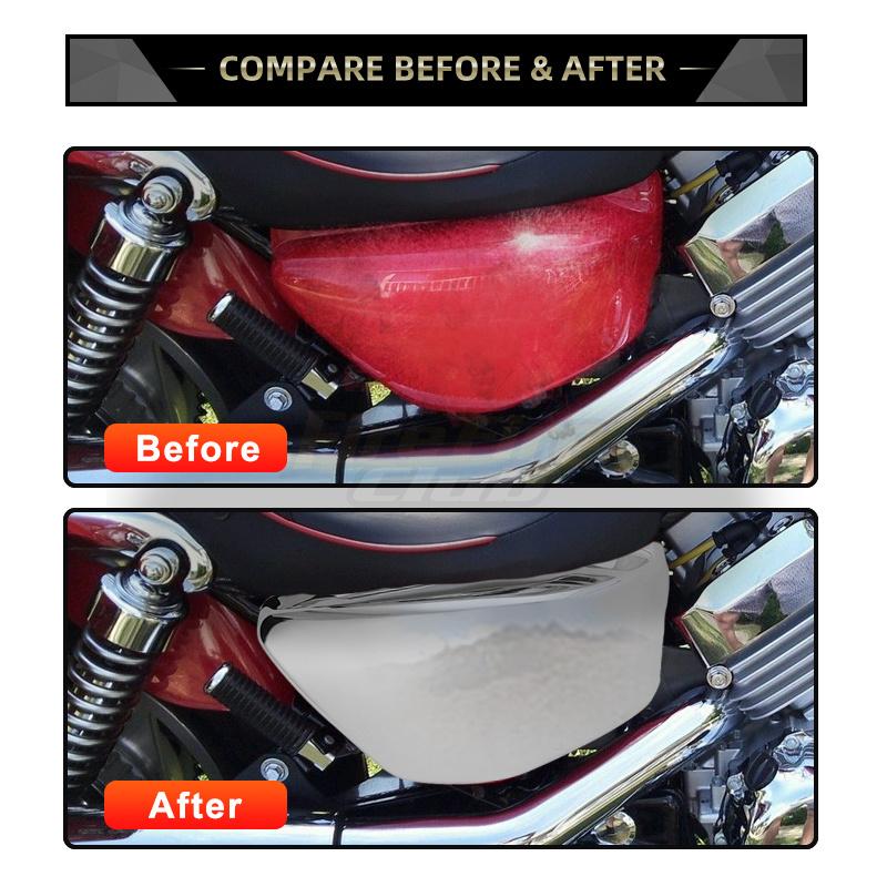 Links Rechts Seite ABS Batterie Verkleidung Abdeckung Schutz Chrom Motorrad Zubehör Für Honda Magna VF750 VF750C 1994-2004