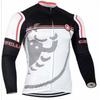 Mens Thermal Cycling Jersey Set Long Sleeve Winter Bike Riding Outfit Road Mountain Bikes