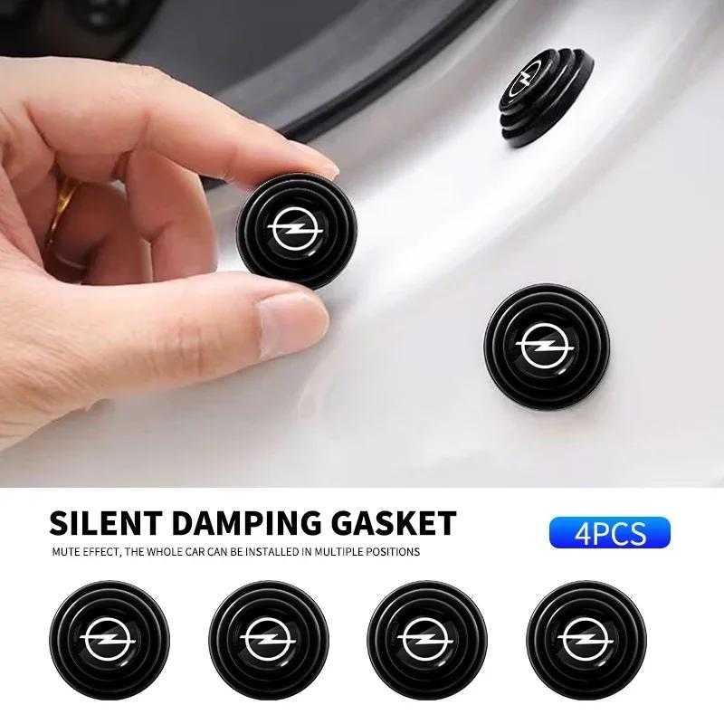Czsvdy1 Czprfz1 Silicone Car Door Shock Pad Soundproofing Mat Accessories For Opel Astra G H J F K Vectra C D Zafira B Antara Corsa Mokka