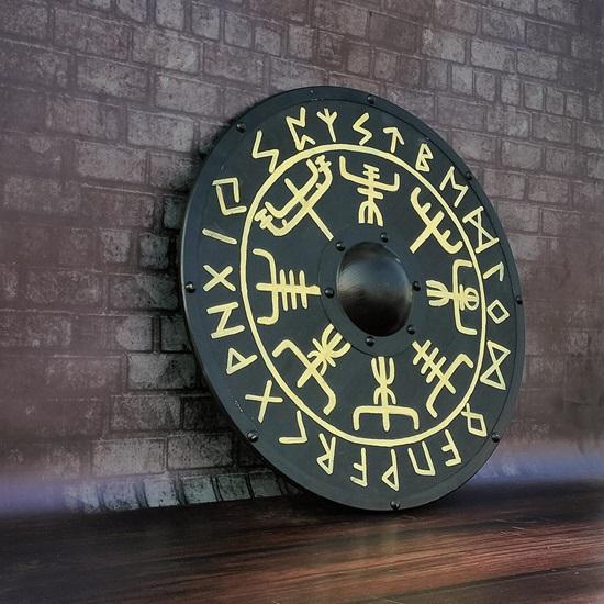 60.96 Cm Historical Cosplay Shield, Medieval Viking Shield, Battle Warrior Knight Shield, Best For Gift