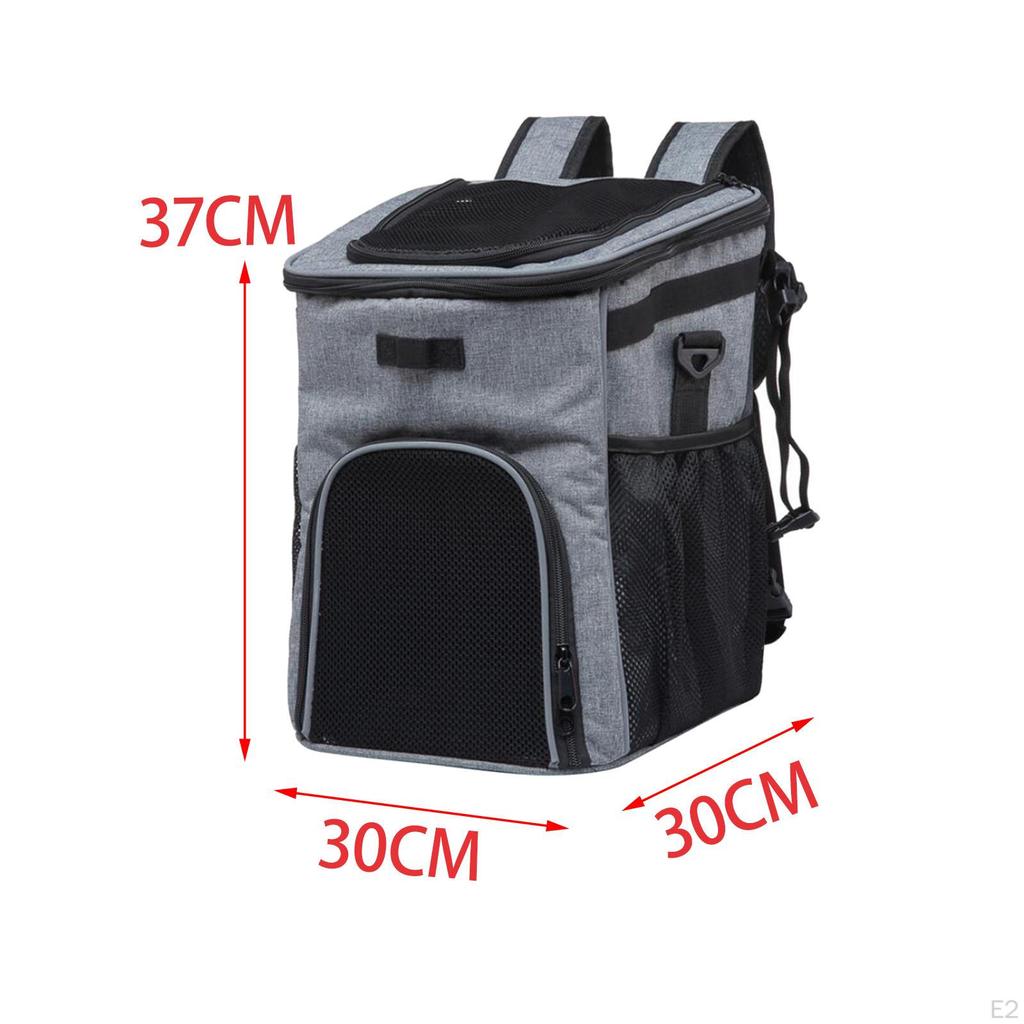 Bike Basket for Dogs Dog Breathable Carrier Backpack Adjustable Shoulder Strap Pet Carrying