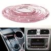 5m Car DIY Auto Decorative Stickers Crystal Diamond Car Decoration Accessories Double Rows Stickers Auto Interior Cover