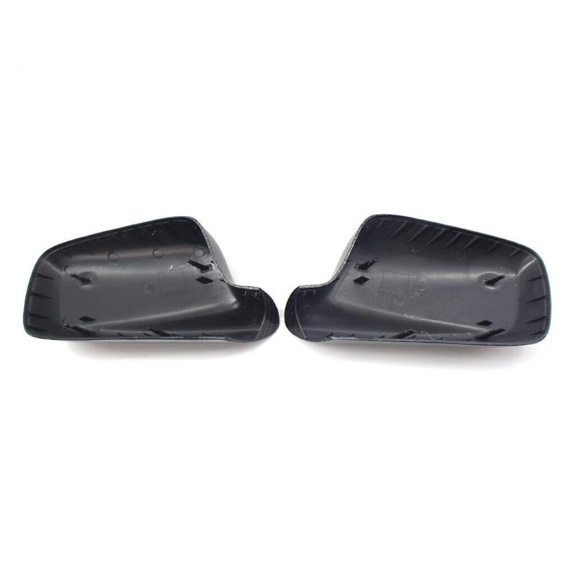 A57E-Car Reversing Mirror Housing Side Mirror Cover Cap For BMW E46 E65 E66 745I 750I 51167074236 51167074235 Replacement Access
