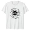 Love Unisexs TShirt Sunflower Floral Mothers Day Gift For Her