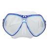 Diving Goggles Swim Glasses Silicone Adjustable Strap Tempered Glass Thickened Frame Clear View Anti Fog for Kids