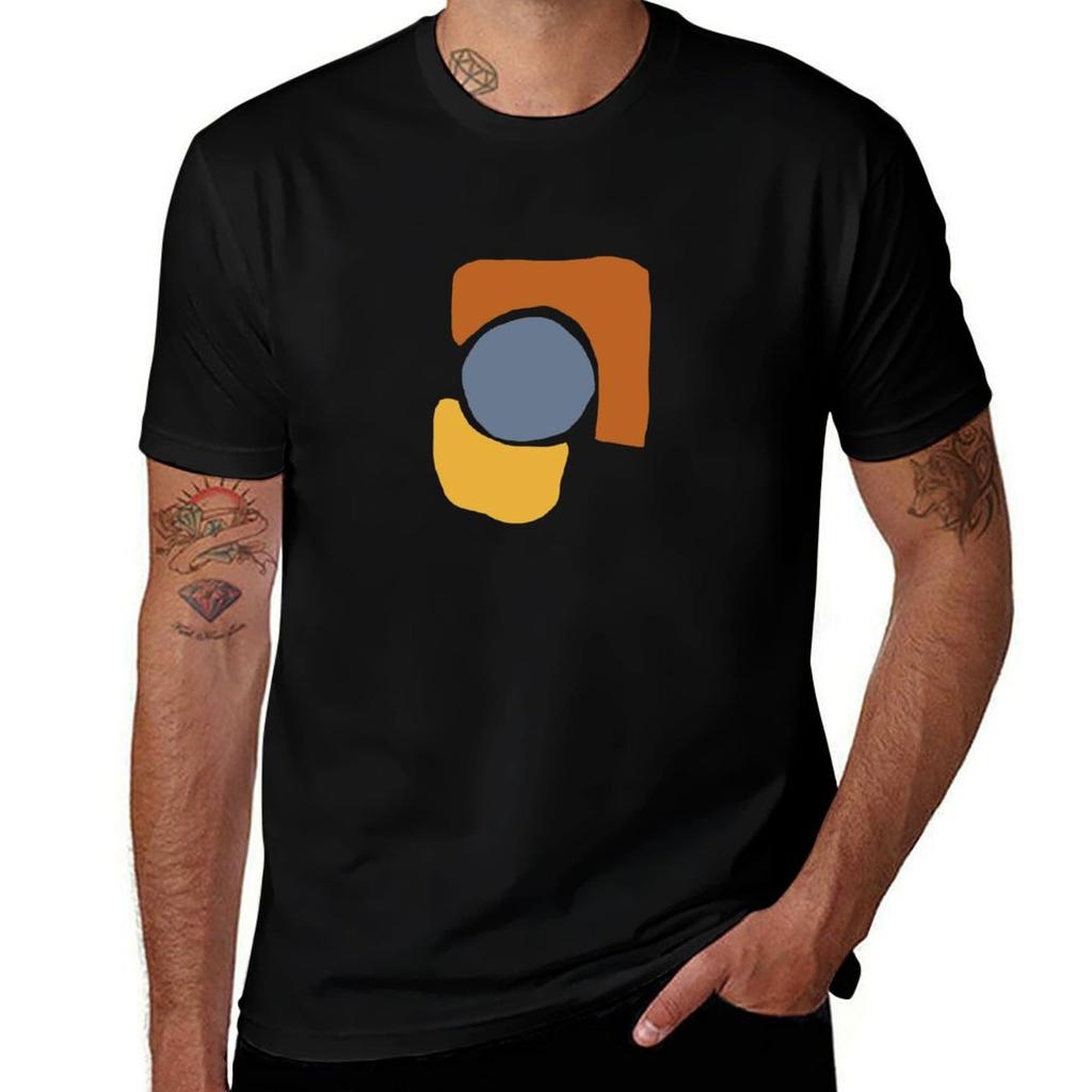 ABSTRACT SHAPES 1 T-Shirt Plus Size Gym Sports T-Shirt