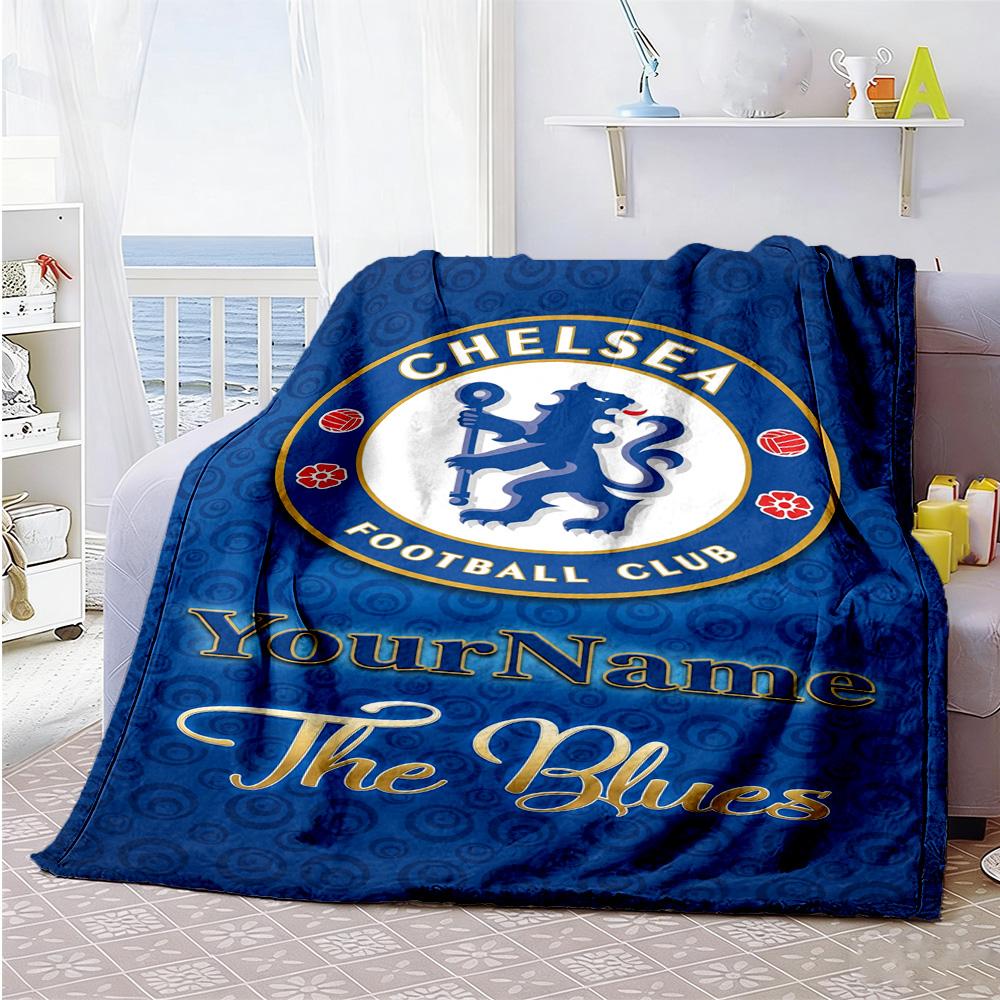 Chelsea Personalized Name Blanket Multi-purpose Customizable Blanket Comfortable Versatile for Seaside Office Chair Nap Chair Four Seasons Universal