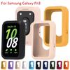 New Silicone Case for Samsung Galaxy Fit 3 Watch Candy Color Full Coverage Protective Cover for Galaxy Watch Fit 3 Accessories