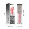 Brillo de Labios Explosivo Cabezal de Cepillo Grande Espejo Nacarado Brillo de Labios 6 Colores Hidratante Brillo Fino Lápiz Labial Líquido