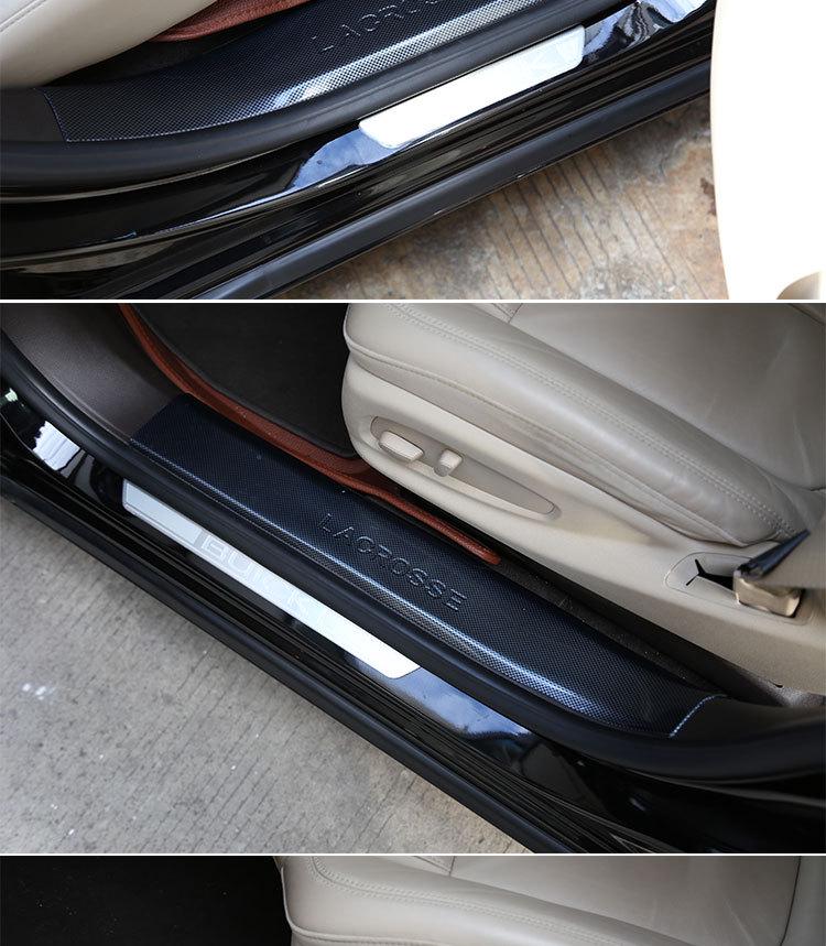 Inner Sill Strip & Rearview Mirror for Buick New Regal 13-15 Models - Modification Kit
