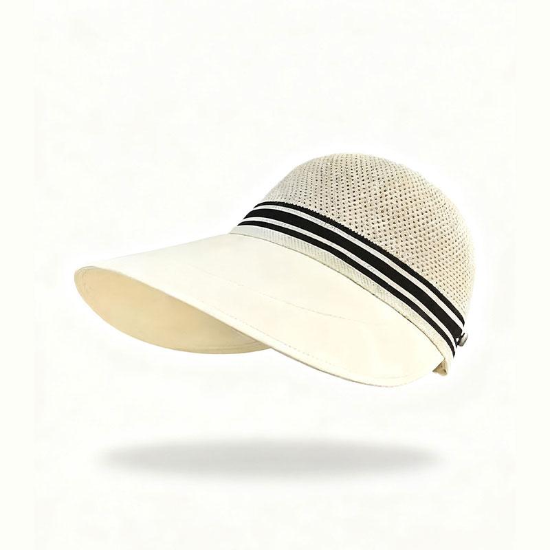 

New Summer Hollow-Out Fisherman Hat Outdoor Sun Protection Fashion Sun Hat 56 58 бежевый