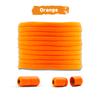 1Pair Elastic Laces Sneakers No Tie Shoe laces Colorful Shoelaces Without ties Kids Adult Semicircle Shoelace for Shoes