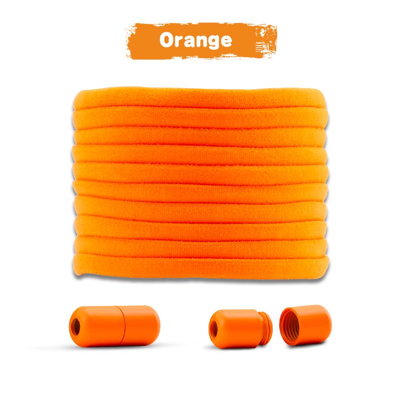 1Pair Elastic Laces Sneakers No Tie Shoe laces Colorful Shoelaces Without ties Kids Adult Semicircle Shoelace for Shoes