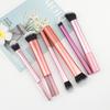 2pcs Cosmetics Makeup Brushes Set Loose Powder Foundation Highlight Contour EyeShadow Oblique Eyebrow Soft Hair