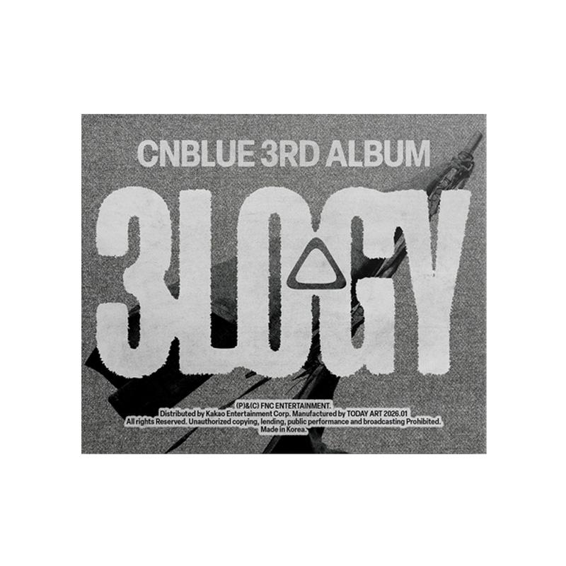 CNBLUE – 3-й полноформатный альбом [3LOGY] Почтовая открытка Вер.. (компакт диск) 1PCS