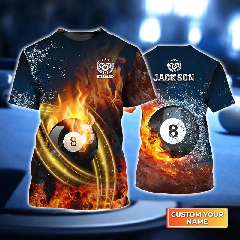 Summer New 3D Printed Table Tennis T-shirt Men's Round Neck Short Sleeve Plus Size Top Casual T-shirt Loose and Comfortable Stre