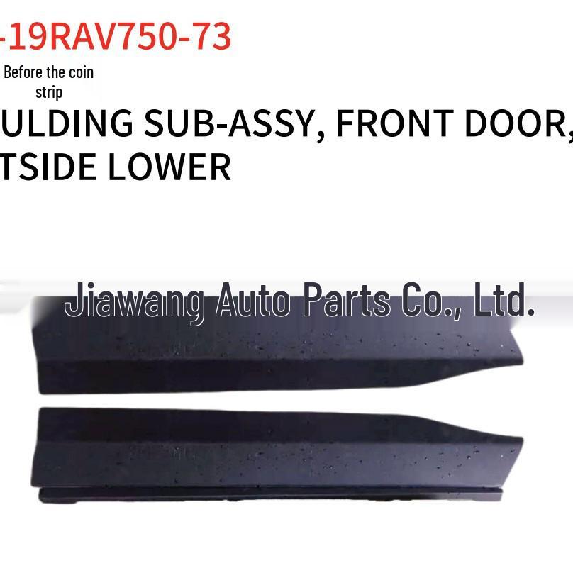 Pasuje do Toyota RAV4 2019 Listwa ozdobna drzwi przednich 75073-0R100 P / 75074-0R101 L