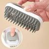 Hair Removal Pet Bath Brush Refillable Shower Gel Cat Grooming Comb  Puppy Cats Shower