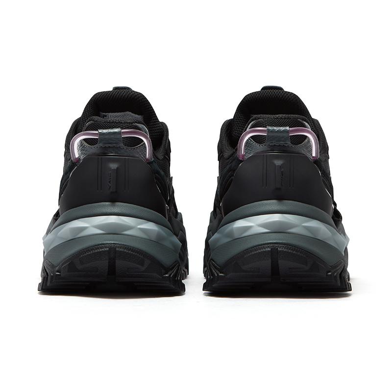 Fila Fusion Μαύρο Χρώμα Μαύρη Ζάχαρη Βρώμικος Καφές Σκληρή Καραμέλα Παχιά Σόλα Ευέλικτο Μοντέρνο Αυξημένο Ύψος Παπουτσια Μπαμπά Γυναικείο Sneaker Γκρι T12W531008FBD