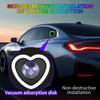 Car Window LED Heart-shaped Ambient Light Neon Light USB Powered Car Window Neon Light Decorative Lamps Interior Decoration