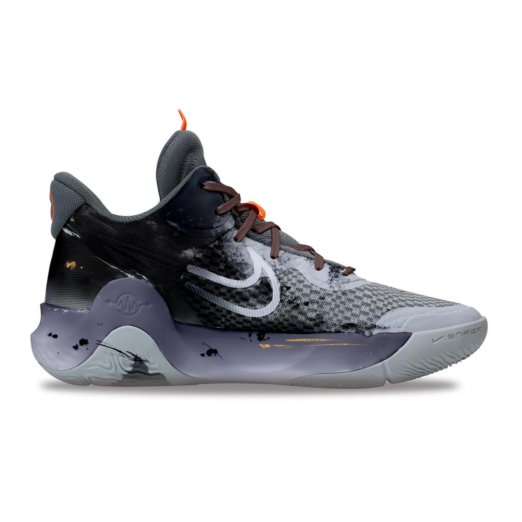 Nike KD Trey 5 IX Decisive In The Realm Of Wind And Clouds Gradient Abrasion Resistant Mid top Basketball Shoes Unisex CW3402-011(Team529-)