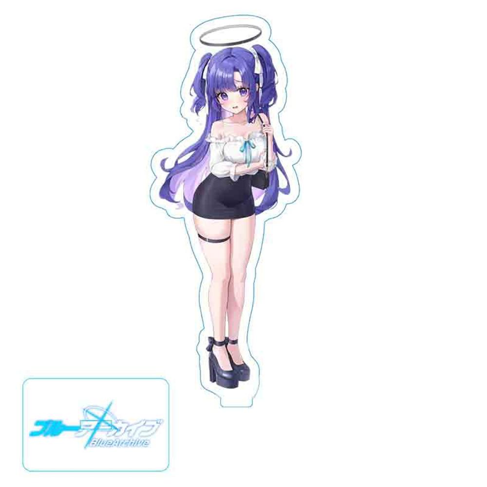 Hot Anime Blue Archive Takanashi Hoshino Cosplay Game Acrylic Action Figure Stand Model Toy Decor Prop Fans Collection Gift
