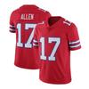 NFL Buffalo Bills 17 Josh Allen Football Jersey Embroidered Sports Uniform Men Women Youth