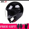 Lightweight Retro Cruiser Motorcycle Helmet Men Women Full Face DOT Approved Vintage Style