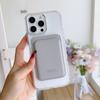 Magnetic Card Slot Clear Phone Case For iPhone 16 Pro Max 15 14 Pro 13 12 11 for Magsafe Shockproof Metal Lens Frame Protection Cover