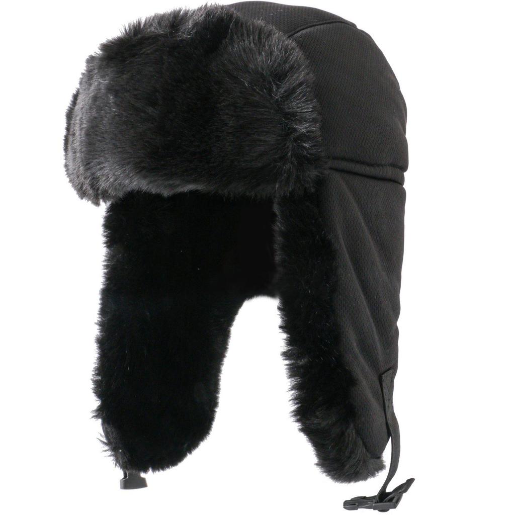 Men's Winter Camouflage Plush Lei Feng Hat with Ear Protection - Windproof Pilot Motorcycle Cap