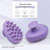 Soft Gel Scalp Massage Shampoo Brush for Detangling, Smoothing, and Head Cleaning