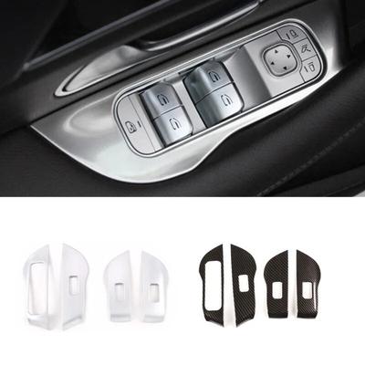 Car Window Lift Button Switch Frame Cover Trim For Mercedes Benz GLE GLS W167 X167 - Auto Interior Accessories