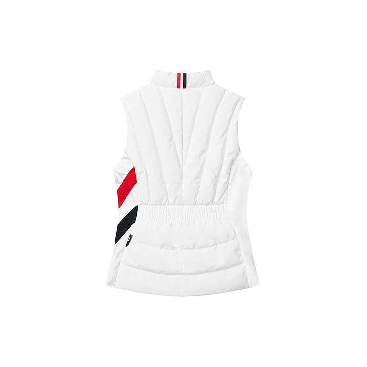 

New FILA Athletics Down Vest Women s Jade White A11W145902F-WT XXL