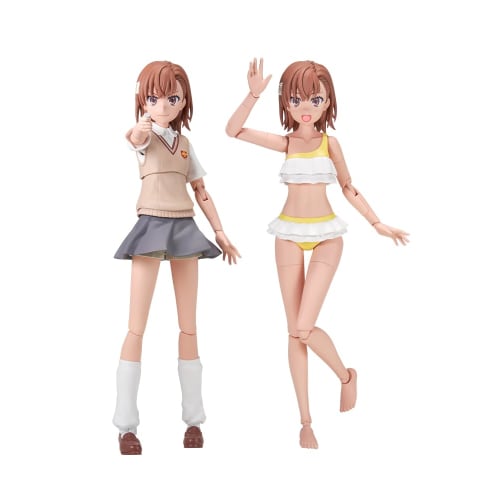 

KADOKAWA PLASTIC MODEL SERIES A Certain Scientific Railgun T Misaka Mikoto, approx. 163mm tall, DX ver., pre-colored plastic model