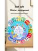 Children's Early Education Quiet Sticker Book: Baby Letters & Thinking Toys
