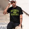 WNBA Original Fan T-Shirt, Small, Summer Short-Sved Breathable Sweat-Wking Versatile Trendy T-Shirt 2026 New Model Short-sleeve