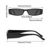 Retro Rectangle Sunglasses Women Brand Designer Fashion Small Frame Sun Glasses For Female Trend Glasees Ladies UV400