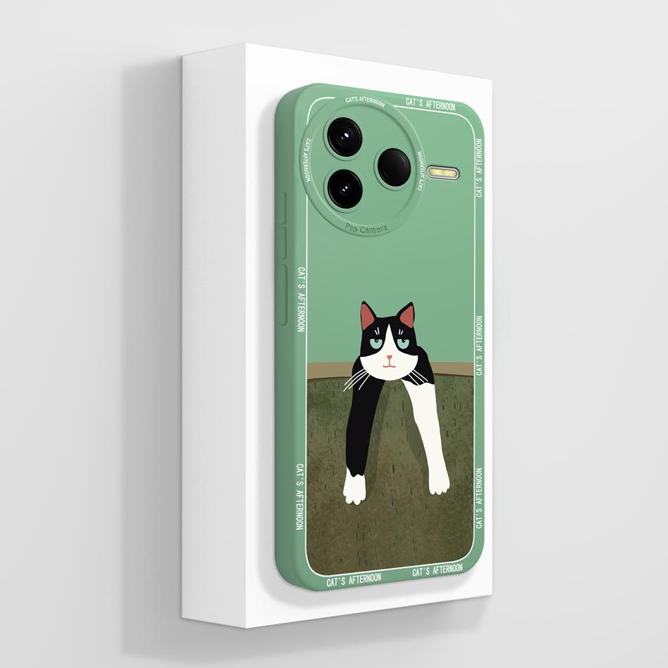 For Poco F7 Ultra / F7 Pro Case Cute Panda Soft Liquid Silicone Lens Protection Back Covers For Poco F 7 Ultra PocoF7 Pro Funda