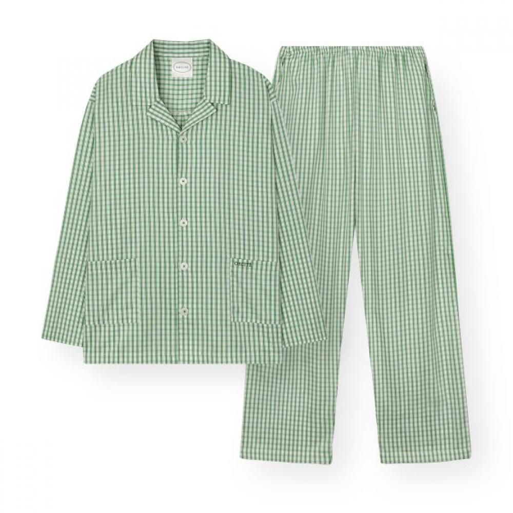 Orcite Men S Long Sleeve Pajama Set Verde I207