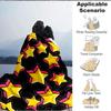 1pc Star Pattern Blanket Warm, Cozy, And Soft, Suitable for Sofas, Beds, Cars, And Office Use.Perfect for Camping And Travel, Making It a Great Gift f