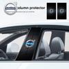 Für 2 Stück Auto-Mittelpfosten-Aufkleber BC-Säule Schutzaufkleber Für Volvo XC90 V90 V60 XC60 V40 S80 S60 S90 C40 XC40 V70 X