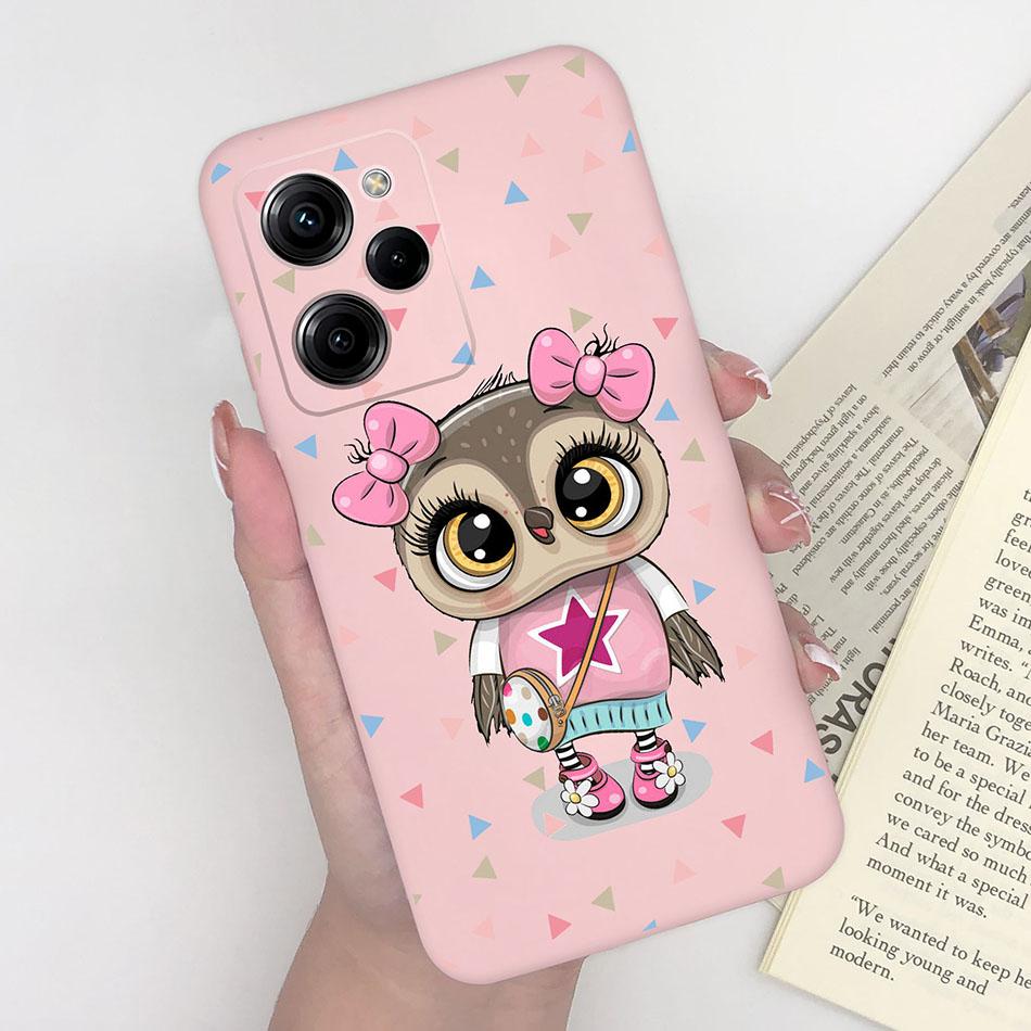 Cell Phone Case For Xiaomi Poco X5 Pro 5G Trendy Pattern Silicone Protective Matte Cover For PocoX5 X 5 X5Pro Capa Funda Bumper