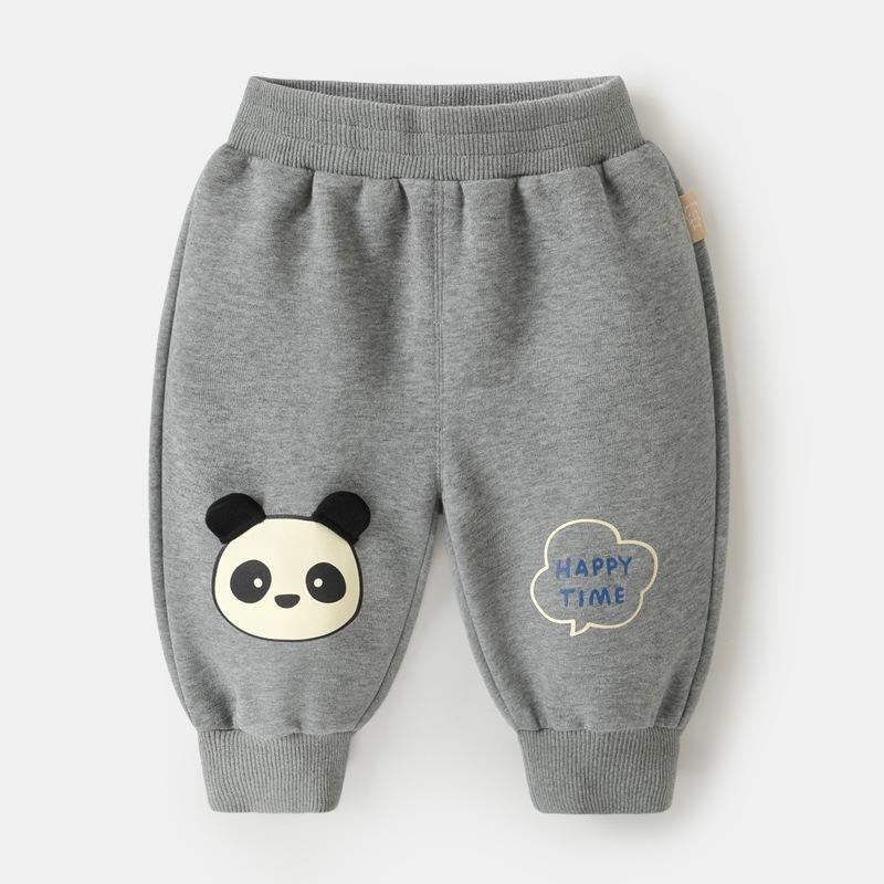 

Весна и осень Новые детские повседневные универсальные спортивные брюки 120cm серый