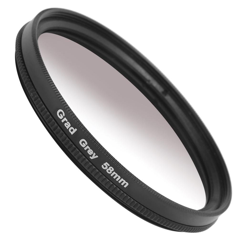 Junestar 58mm Gradient Filter Multilayer Coating Waterproof Gradual Colour Lens Filter for Canon