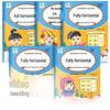 Comprehensive Addition & Subtraction Workbook: Numbers Up to 5/10/20/50/100 for Preschool to Primary Transition