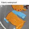 1 Pair Kids Snow Gloves Water Proof Adjustable Fastener Tape Hanging Buckle Windproof Riding Gloves for Daily Wear